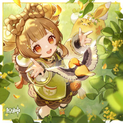 原神 瑶瑶
官方生日贺图