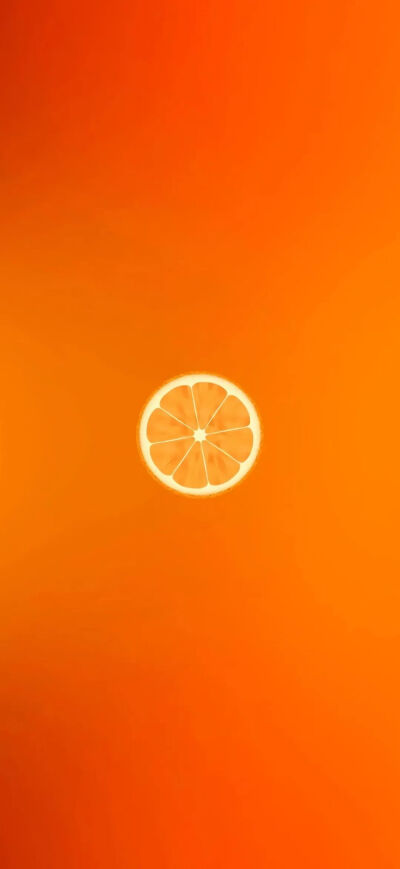 橙色壁纸