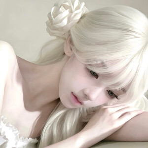 真人女头