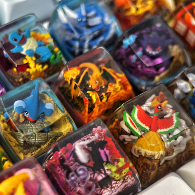 宝可梦 透光树脂个性键帽