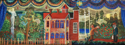 马滕·安德森 (Mårten Andersson) 1934 年出生于瑞典海尔辛兰省博尔纳斯的弗雷卢加。他以其植根于海尔辛兰风景的独特童话画作而闻名。