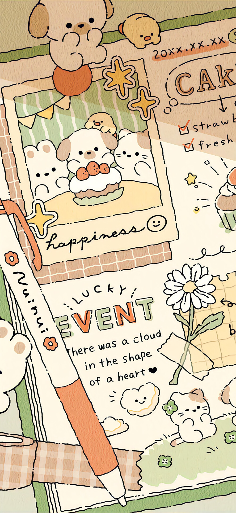 可爱壁纸·图源微博