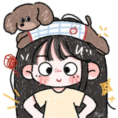 可爱情侣头像