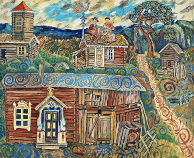 马滕·安德森 (Mårten Andersson) 1934 年出生于瑞典海尔辛兰省博尔纳斯的弗雷卢加。他以其植根于海尔辛兰风景的独特童话画作而闻名。