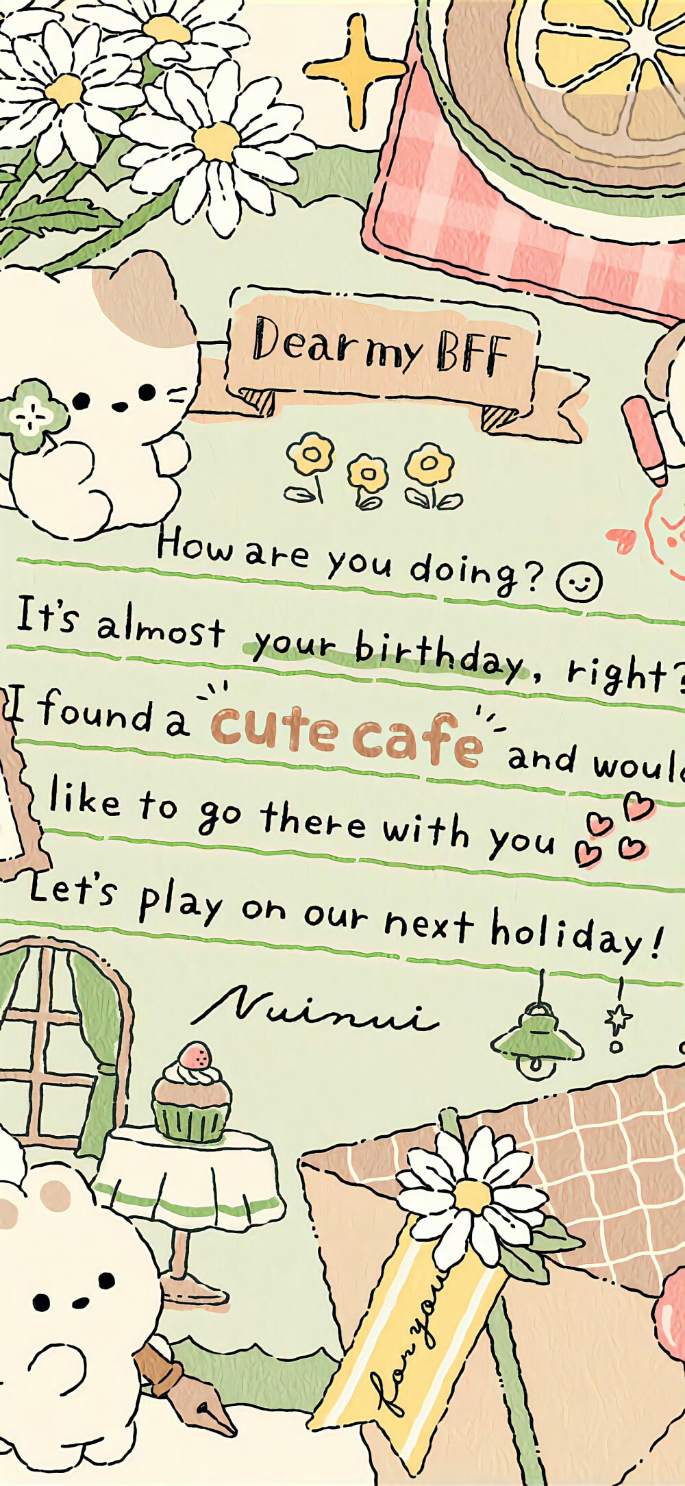 可爱壁纸·图源微博