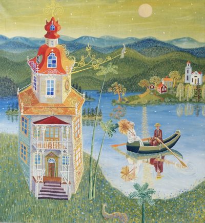 马滕·安德森 (Mårten Andersson) 1934 年出生于瑞典海尔辛兰省博尔纳斯的弗雷卢加。他以其植根于海尔辛兰风景的独特童话画作而闻名。