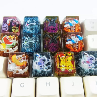 宝可梦 透光树脂个性键帽