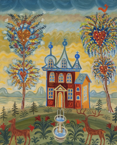 马滕·安德森 (Mårten Andersson) 1934 年出生于瑞典海尔辛兰省博尔纳斯的弗雷卢加。他以其植根于海尔辛兰风景的独特童话画作而闻名。