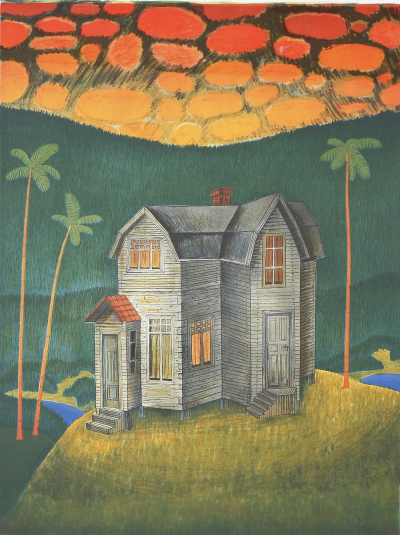 马滕·安德森 (Mårten Andersson) 1934 年出生于瑞典海尔辛兰省博尔纳斯的弗雷卢加。他以其植根于海尔辛兰风景的独特童话画作而闻名。