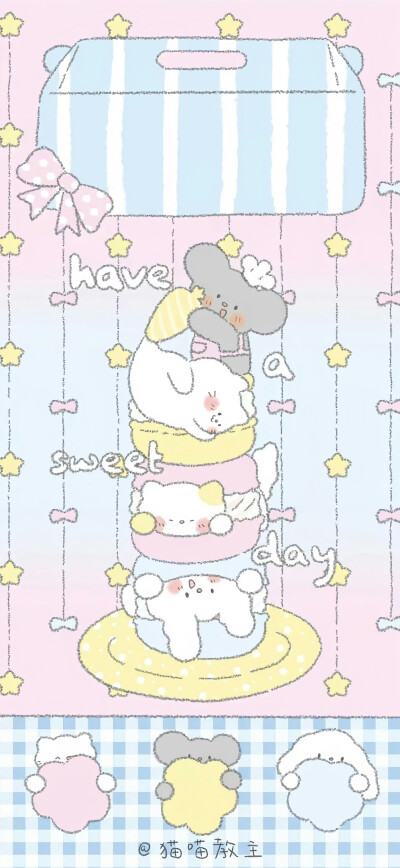 可爱壁纸·图源微博