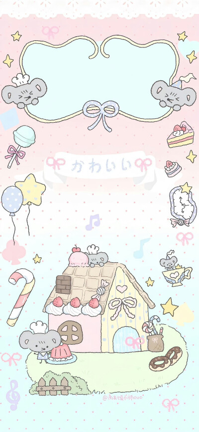 可爱壁纸·图源微博