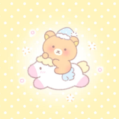 轻松熊情头 作者小红书@岛主小绿酱