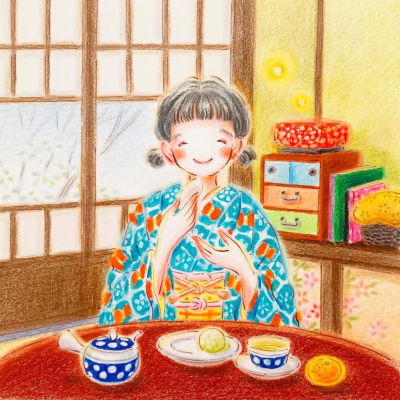 日本画家絵描き魔女，児玉恵理子。水溶彩铅清新少女风格。转载需署名！！！
作者见水印，转载需署名，不得商用。