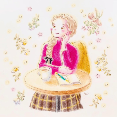 日本画家絵描き魔女，児玉恵理子。水溶彩铅清新少女风格。转载需署名！！！
作者见水印，转载需署名，不得商用。