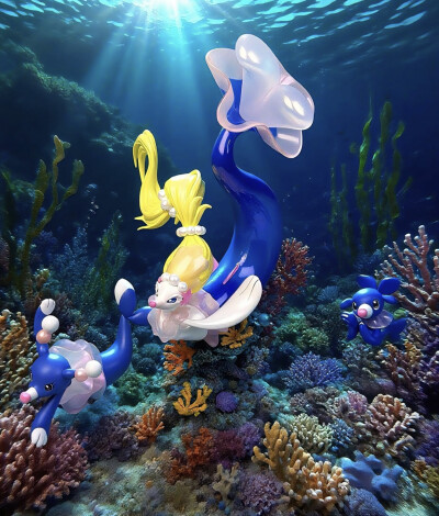 球球海狮/花漾海狮/西狮海壬手办