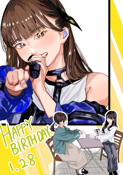 心菜风花生日快乐！kkn满20岁了