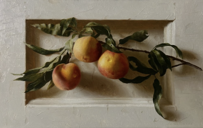 卡罗琳·尼尔森 是一位美国当代古典写实肖像画家，现居北卡罗来纳州。成长于弗吉尼亚阿灵顿，从小酷爱绘画，2016 年进入 VCU 就读后，因不满现代艺术课程技术性不足，于 2018 年退学，转向传统技法自学 。