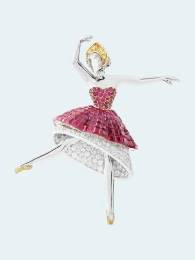 梵克雅宝 芭蕾舞胸针