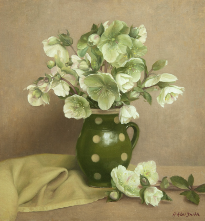 亨丽埃塔·阿贝尔·史密斯是一位专精于写实肖像与静物绘画的英国当代艺术家，采用油画和炭笔表达形式。她在意大利佛罗伦萨查尔斯·塞西尔学院接受传统古典写生训练，之后融合比例法，将作品定义为“经历时间沉淀的花卉…