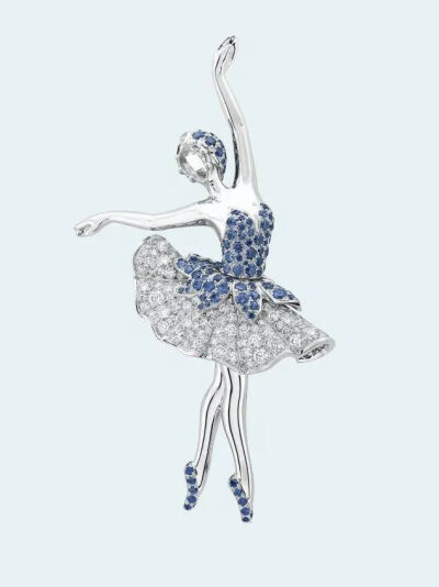梵克雅宝 芭蕾舞胸针