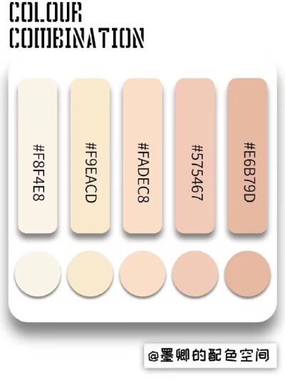 肤色系色卡