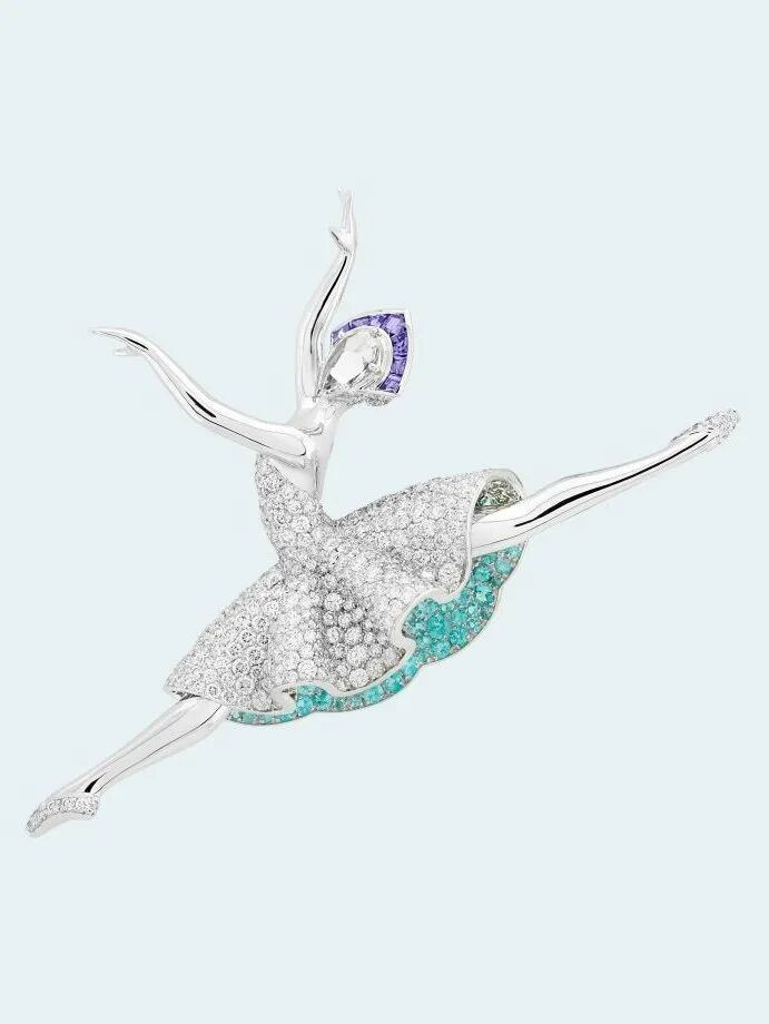 梵克雅宝 芭蕾舞胸针