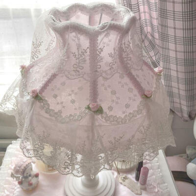 复古少女心灯具台风