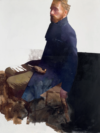 迪尔穆德·凯利是一位当代英伦具象绘画大师，其作品以光影质感与情感叙事为核心。他于1995年毕业于纽卡斯尔大学美术专业，随后在切尔西艺术学院获硕士学位，2003年入读伦敦王子绘画学院（现皇家绘画学院）。