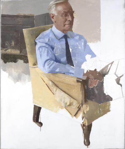 迪尔穆德·凯利是一位当代英伦具象绘画大师，其作品以光影质感与情感叙事为核心。他于1995年毕业于纽卡斯尔大学美术专业，随后在切尔西艺术学院获硕士学位，2003年入读伦敦王子绘画学院（现皇家绘画学院）。