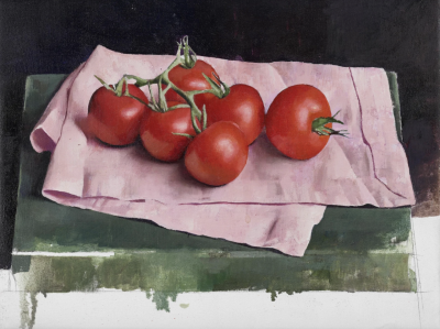 迪尔穆德·凯利是一位当代英伦具象绘画大师，其作品以光影质感与情感叙事为核心。他于1995年毕业于纽卡斯尔大学美术专业，随后在切尔西艺术学院获硕士学位，2003年入读伦敦王子绘画学院（现皇家绘画学院）。