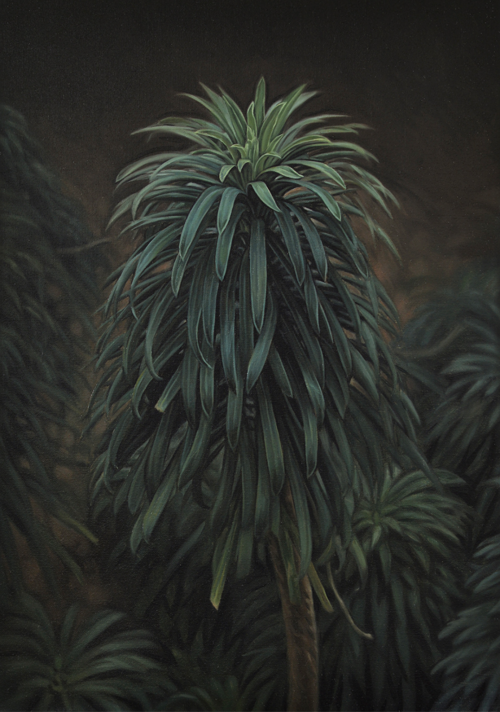 尼克拉斯·阿斯克是一位融合具象与抽象、传统与现代的当代绘画艺术家。他的创作采用传统油画技巧作为仪式性的过程，通过反复雕琢、模糊界线的手法，在视觉上构建一种“考古式挖掘”记忆与潜意识的体验 。