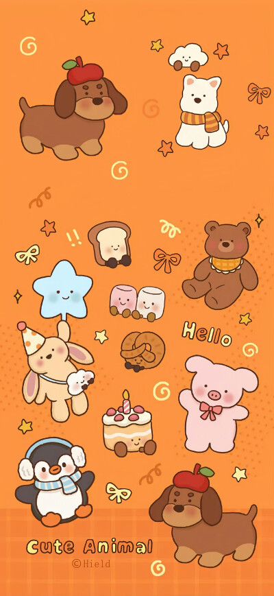 一大波可爱壁纸锁屏
图源：淘蛋
#插画壁纸#