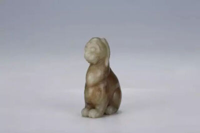 青白玉瑞兽  金代
观复博物馆藏