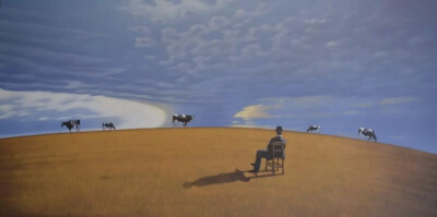 Andrew Baines
著名澳大利亚超现实主义画家、装置艺术家
以政客和顶礼帽的上班族的画作而闻名
作品极具辨识度和收藏价值
