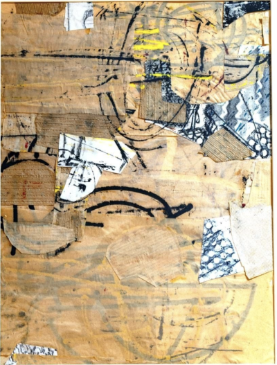 斯图尔特·萨特克利夫于 1957-58 年左右创作的拼贴画。图片由利物浦披头士博物馆提供。