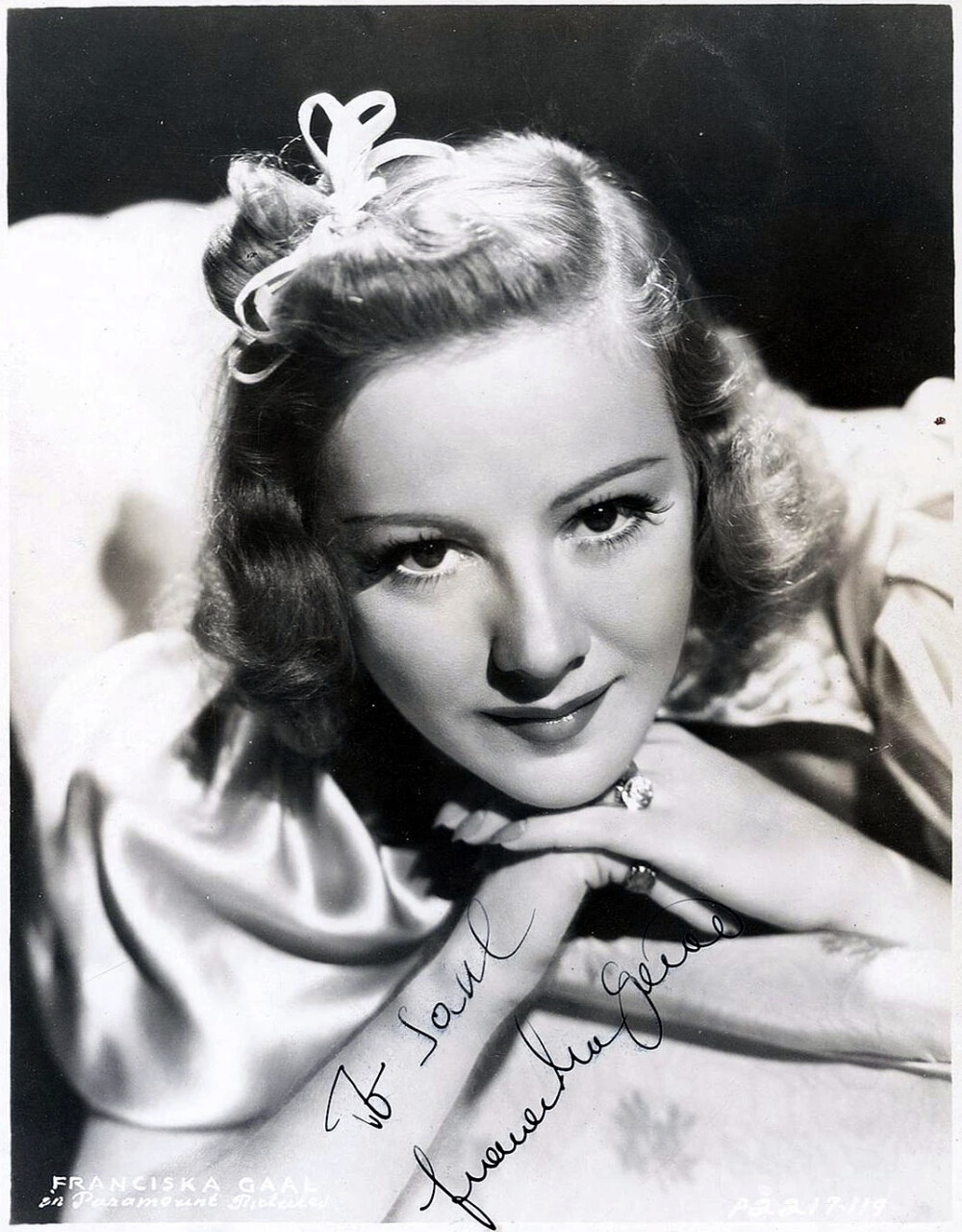 Franciska Gaál
1903.02.01－1973.01.02
生于布达佩斯 / 逝于美国纽约
