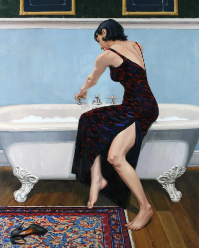 文森特·贾拉诺是一位美国当代具象画家，以明亮而富有生命力的人物与日常场景绘画而广受关注。他的作品常取材于身边的人与城市生活瞬间，画面充满自然光感与轻松却真诚的氛围。贾拉诺擅长运用清晰而自信的笔触、丰富…