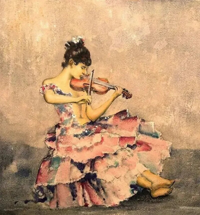 William Russell Flint
威廉·罗塞尔·弗林特
（1880-1969）
