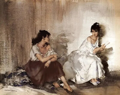 William Russell Flint
威廉·罗塞尔·弗林特
（1880-1969）
