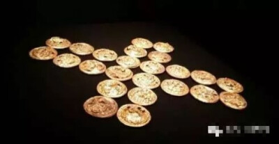 海昏侯墓出土金饼  汉代