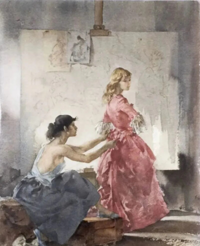 William Russell Flint
威廉·罗塞尔·弗林特
（1880-1969）
