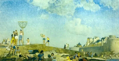 William Russell Flint
威廉·罗塞尔·弗林特
（1880-1969）
