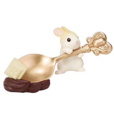 小兔子萌物可爱白底头像