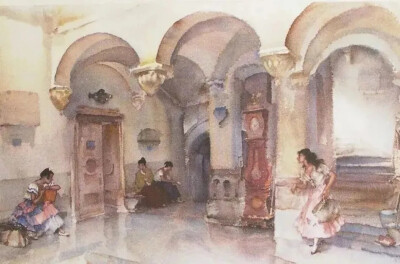 William Russell Flint
威廉·罗塞尔·弗林特
（1880-1969）
