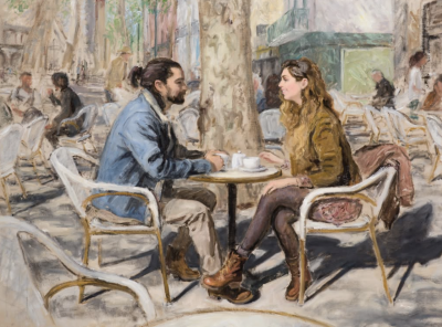 罗默·基钦（英国）是一位在法国南部塞雷特——自他14岁开始便热爱的地方，生活和创作的写实油画家，。他经常在户外进行风景素描，将传统写实与大自然结合，其作品兼具古典素描训练与自然光下写生的生动感。其作品能…