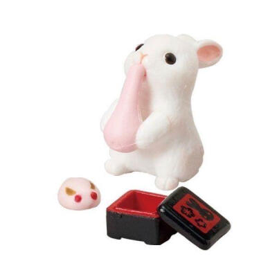 小兔子萌物可爱白底头像