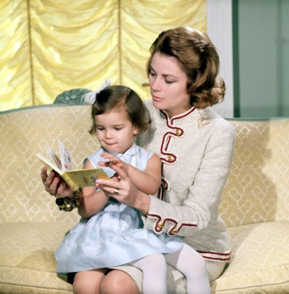 grace Kelly与女儿