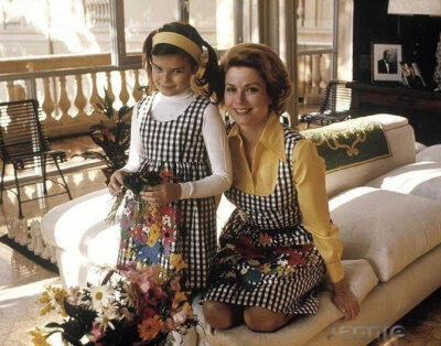 grace Kelly与女儿