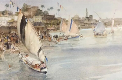 William Russell Flint
威廉·罗塞尔·弗林特
（1880-1969）
