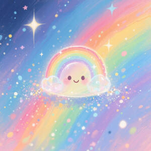 彩虹可爱头像